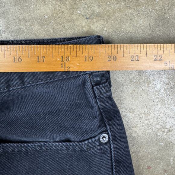 Levi’s‎ 505 Black Men’s Jeans Size 39x31.5 Straight Fit Denim - Picture 6 of 9